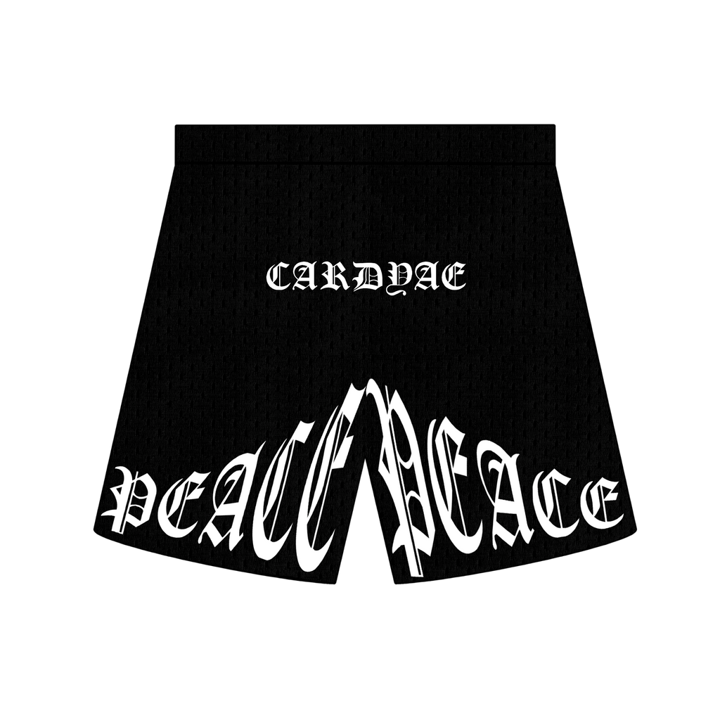 CARDYAE “PEACE” MESH SHORTS